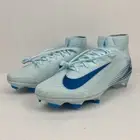 Nike Zoom Superfly 10 Elite FG Glacier Blue Cleats FQ1454-400 Men's Size 10.5