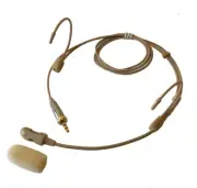 Headset Mic Headworn Microphone Double Earhook for Sennheiser Wireless