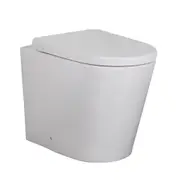 620*360*445mm Poseidon Avis Gloss White Special Needs Rimless Wall Faced Floor Pan