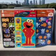 Stickers Forget Me Not Sesame Street Elmo Kids Squad Halloween