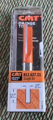 CMT ORANGE 1/2' STRAIGHT CARBIDE TIPPED ROUTER BIT 81262711