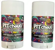 Frankie and Myrrh PITchouli 2 Pack | Natural Patchouli Deodorant for Women an...