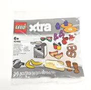 LEGO XTRA 40465 Food Accessories Hot Dog Watermelon Pretzel POLYBAG *RETIRED*