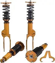 Complete Coilover Lowering Kit Compatible with Front and Rear Compatible with Porsche Cayenne 955 957 Coil Over Tuning