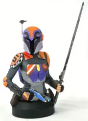 GENTLE GIANT Star Wars: Rebels Sabine Wren Sixth Scale 1:6 Mini Bust NEW SEALED