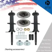Fit For 5" wheels 40" Rear Axle Kit With 3 Stud Hub Go Kart Golf Cart ATV New US