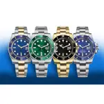 防水機械手錶 高品質 手錶綠水鬼黑水鬼腕錶高端錶全自動機械男士防水奢侈名錶