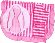 Kisangel 1Set Cooking Apron Set Chef Hat Apron for Interactive Baking Supplies for Kitchen Play Inspires Creativity Learning Cooking