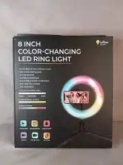 8" Selfie Ring Light with Tripod Stand Phone Holder for Live Video