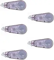 Tombow CT-CA5C84-5P MONO Mono Air Correction Tape 0.2 inch (5 mm) Wide Mauve Pink