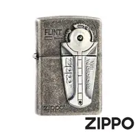 在飛比找momo購物網優惠-【Zippo】打火石盒-仿古銀-防風打火機(美國防風打火機)