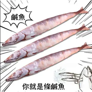 超級可愛秋刀魚娃娃抱枕🐟