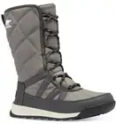 Sorel Women's Quarry Dark Grey Gray Whitney II Lace Tall Winter Boots Size 6.5