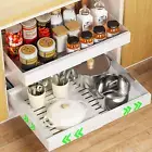 Pull Out Cabinet Organizer, Expandable (11.8"-19.7") Pull Out Drawers for Cabine