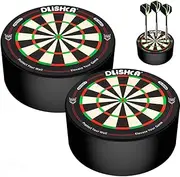 Dart Holder,Mini Darts Station,Stylish Darts Storage Rack For Soft&Steel Tip Darts,Dart Board Accessories For Home&Club Use,Space-Saving Dart Dock With Secure Grip,Dartdock For 12 Darts.