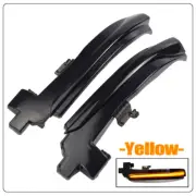 2X Dynamic Turn Signal Side Mirror Light For Volvo V40 13-19 V60 S60 S80 V70 III (for: Volvo)