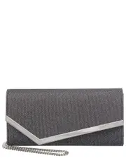 Jimmy Choo Emmie Glitter Clutch