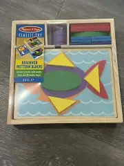 *NEW* Melissa & Doug Beginner Pattern Blocks in original packaging