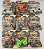 Spin Master Monster Jam Series 26 #20136959 1:64 Scale Die-cast (Set of 9)