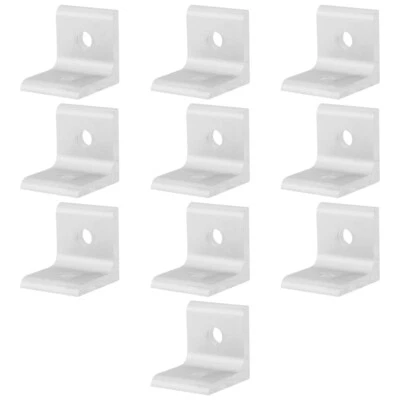 10 Pcs Aluminum Extruded Angle Code Brackets Fitting Aluminium Corner Right