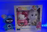 Hello Kitty and Friends x Care Bears Cheer Bear Box Set Plush & Batzu-Maru Bear