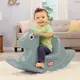 little tikes 飛天搖搖馬-銀灰