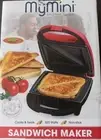 Nostalgia My Mini Sandwich Maker Red Brand New In Box. Lot#85