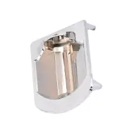 Chrome Plated Coin Entry Holder Coin Container For Arcade Game Slot Machine Part