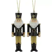 NFL New Orleans Saints Tree Decoration Nutcracker Set Pendant Ornament