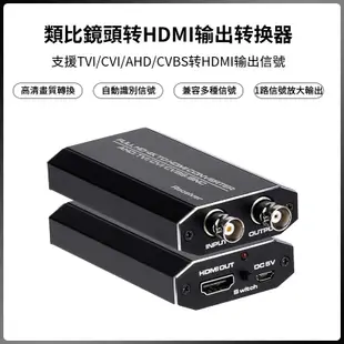 TVI/CVI/AHD/CVBS轉HDMI輸出轉換器TVI/AHD TO HDMI AHD轉HDMI 同軸模擬監控鏡頭