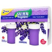 Lavender Solid Gel Air Freshener by Natural Fragancia, 2 Count