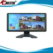 10.36" DVR AHD Quad Touch Screen Monitor Multimedia MP5 For Caravan Truck RVs