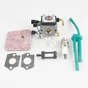 Lawn Trimmer with F Carburetor Gasket Carb Fit for STI FS38 FS45 FS46 FS55 KM55 FS45 FS85 C1Q-S66 C1Q-S71 C1Q-S97 C1Q-S186A(Carburetor kit)