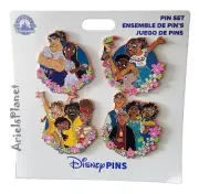 Disney Parks Encanto Isabela Madrigal & Friends 4 Pin Set