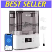 6L BPA-Free Smart Humidifier with Rapid Humidification - Ideal for Baby Rooms