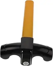 Mikinona Car Steering Lock Antitheft Steering Wheel Lock Strap Shaped Locking Device for Enhanced Vehicle Security Easy Installation Sturdy Construction Compatible with Various Car Models