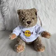HARD ROCK TAMPA SEMINOLE TEDDY BEAR WITH HOODIE NWT