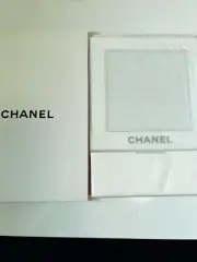 CHANEL stand mirror Both sides (normal & magnified) 16 x 16.5cm White Novelty