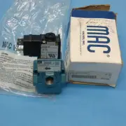 Mac 55B-12-PI-501JM Single Solenoid 3/2 Valve N.C. 24 VDC New