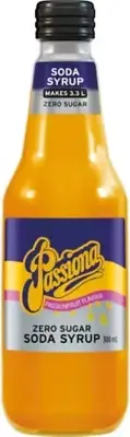 Schweppes Passiona Zero Sugar Soda Syrup 300 Ml