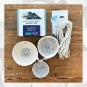Mountain Thread Co. - Coiled Rope Kit- Makes 3 Stacking Nesting Bowls-Beginners