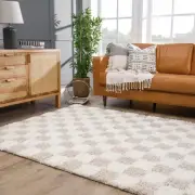 Size: 2'7" x 10' Runner - Atira Light Brown Checkered Area Rug