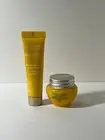 L'occitane 2 pcs Travel Set-Immortelle Divine Creme 0.1 oz & Cleansing 0.4 oz