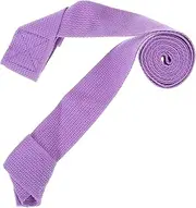 Totority Yoga Strap Carrier Multi Function Yoga Roller Strap for Stretching for Improved Flexibility Portable Design and Exercise Equipment Purple