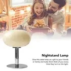 Bedside Table Lamp Iron Base Cute Shape Elegant Nightstand Lamp