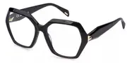 Police VPLR19 NEW CLUE 2 0700 Women’s Glasses Black Size 55 - Private Health Rebate - Blue Light Block Available