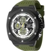 Invicta Men's Watch Invicta Racing Quartz Chrono Green Silicone Strap 48162