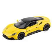 Catzon 1:32 MC20 Alloy Car Model with Pull-Back Functionality and Sound Light Effects-Yellow