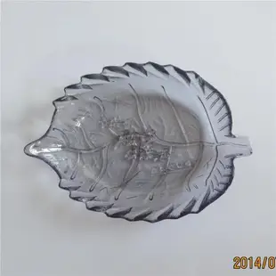 LOGO康師傅創意樹葉形琉璃水果盤