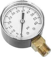 Totority Pool Pressure Gauge Utility Water Pressure Gauge for Pool Filters Spa Aquarium Durable Design Easy to Read Connection Convenient Measurement